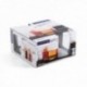 Set 4 Vasos Altos Vidrio 36CL Pinta Luminarc