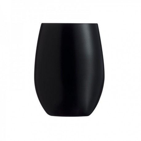 Caja 6 Vasos Altos Krysta 36CL Primary Black Chef & Sommelier