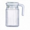 Jarra Vidrio con Tapa 0,50L Quadro Luminarc
