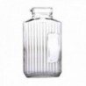Botella Vidrio con Tapa 2L Quadro Luminarc