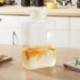 Botella Vidrio con Tapa 2L Quadro Luminarc