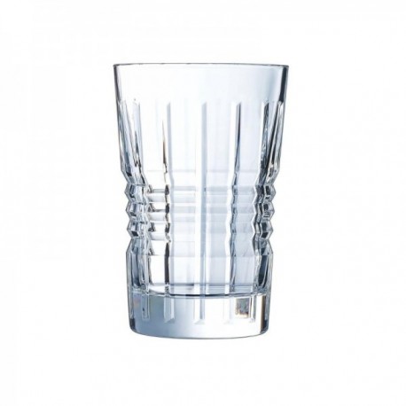 Caja 4 Vasos Altos Cristalín 36CL Rendez-vous Cristal D'arques
