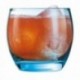 Caja 6 Vasos Bajos Vidrio 32CL Salto Ice Blue Arcoroc