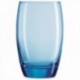 Caja 6 Vasos Altos Vidrio 35CL Salto Ice Blue Arcoroc