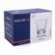 Caja 12 Vasos Bajos Vidrio 25CL Shetland Arcoroc