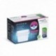 Set 3 Filtros Jarra Agua 30 DÍAS Single Life Evolve Aqua Optima