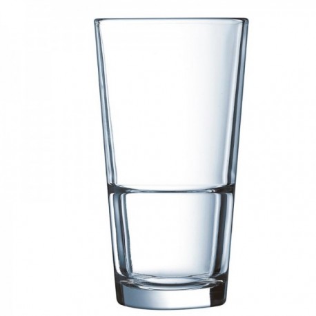 Caja 6 Vasos Altos Vidrio 29CL Stack Up Arcoroc
