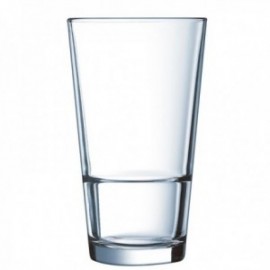 Caja 6 Vasos Altos Vidrio 40CL Stack Up Arcoroc