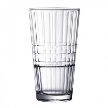 Caja 6 Vasos Altos Vidrio 35CL Stack'up Cross Arcoroc