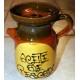 Guarda-aceite usado artesanal de Cerámica