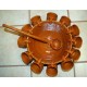 Ponchera Queimada artesanal de Cerámica