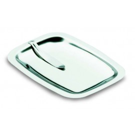 Bandeja con pinza para notas Inox 18/10 de Lacor