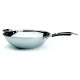 Wok semi-esferico Trimetal de Lacor