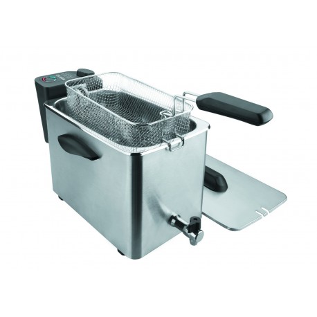 Freidora semi-Profesional de 4 litros de Lacor
