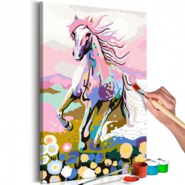 Quadro pintado por você - Fairytale Horse
