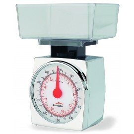 Báscula cocina plástico cromado