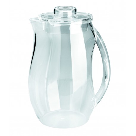 Jarra agua acrílica tapa