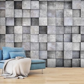 Papel de parede autocolante - Concrete Cube