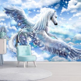 Papel de parede autocolante - Pegasus (Blue)