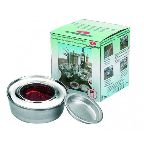Pack latas combustible fondue