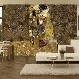 Fotomural - Klimt inspiration - Golden Kiss