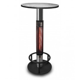 Mesa de terraza con calentador de Lacor