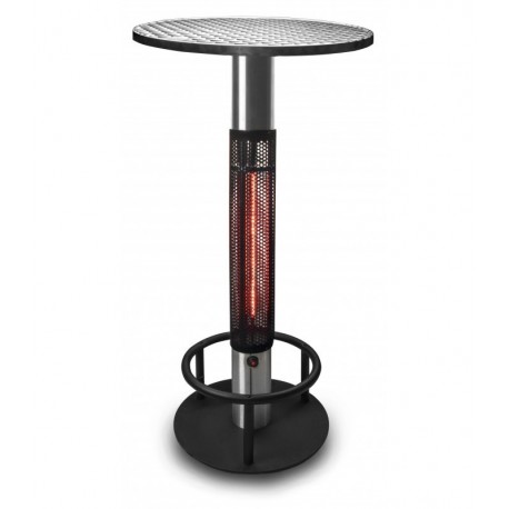 Mesa de terraza con calentador de Lacor