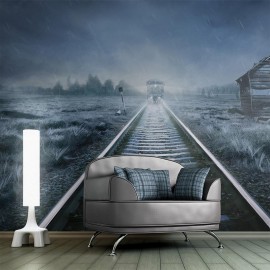 Fotomural - El tren fantasma