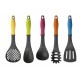SET 6 UTENSILIOS COLORFUL + SOPORTE