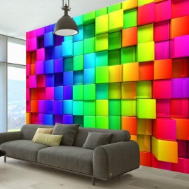 Fotomural - Colourful Cubes