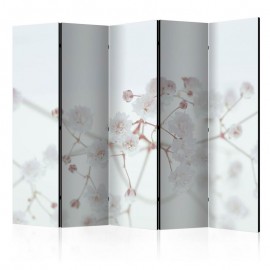 Biombo - White Flowers II [Room Dividers]