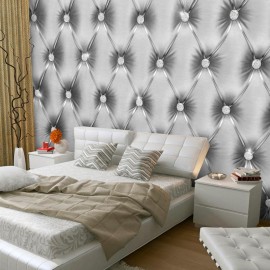 Papel de parede autocolante - Silver Luxury
