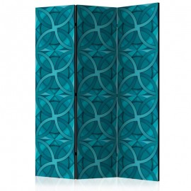 Biombo - Geometric Turquoise [Room Dividers]