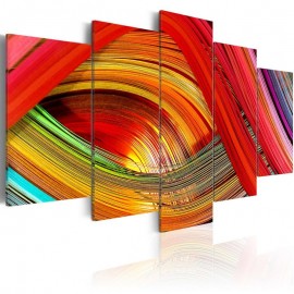 Quadro - Colorful strips abstraction
