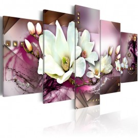 Quadro - Magnetic abstraction with an orchid