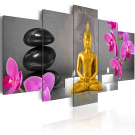 Quadro - Zen: golden Buddha