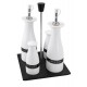 JUEGO VINAGRERAS PORCELANA 4 PIEZAS