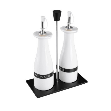 JUEGO VINAGRERAS PORCELANA 2 PIEZAS