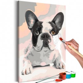 Quadro pintado por você - French Bulldog