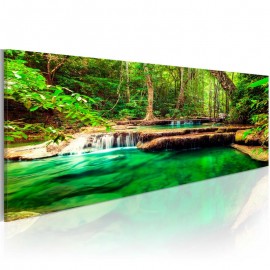 Cuadro - Emerald Waterfall