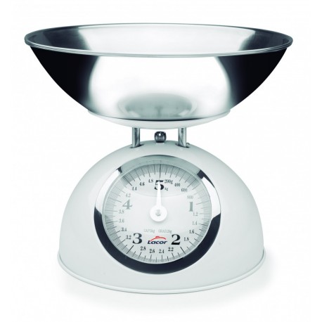 Báscula de cocina RETROWHITE de Lacor