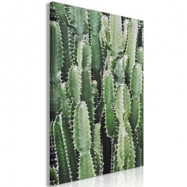 Cuadro - Cactus Garden (1 Part) Vertical