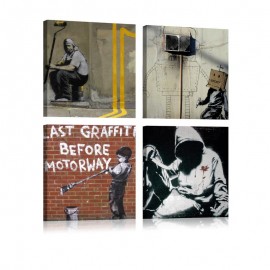 Quadro - Banksy - Street Art