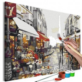 Quadro pintado por você - Life in Paris
