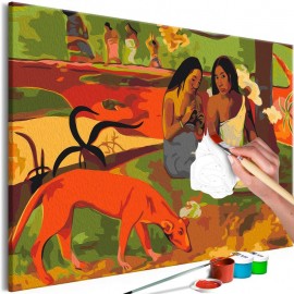 Cuadro para colorear - Gauguin's Arearea