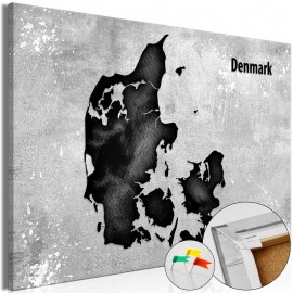Quadro de cortiça - Scandinavian Beauty [Cork Map]