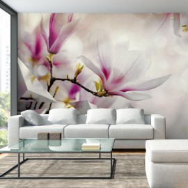 Papel de parede autocolante - Subtle Magnolias - Third Variant