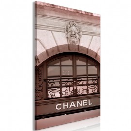 Quadro - Chanel Boutique (1 Part) Vertical