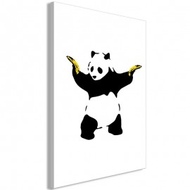 Cuadro - Panda with Guns (1 Part) Vertical