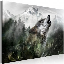 Quadro - Howling Wolf (1 Part) Wide